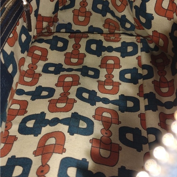 Gucci blue Leather Handbag pre owned Exellent condition - Picture 16 of 16